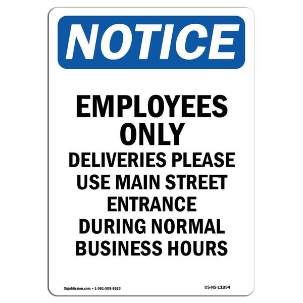 OSHA Notice Sign, 18